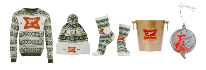 Miller High Life Unveils Beer Tower Leg Lamp 8 MHL gear