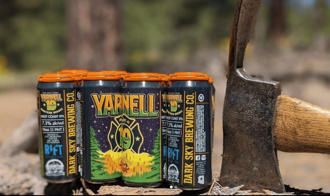 Dark Sky Brewing Featuring Yarnell 19 Beer For The 10th Anniversary Of The Yarnell Hill Fire In Honor Of Eric Marsh Foundation 8 Screen Shot 2023 06 26 at 9.04.16 PM