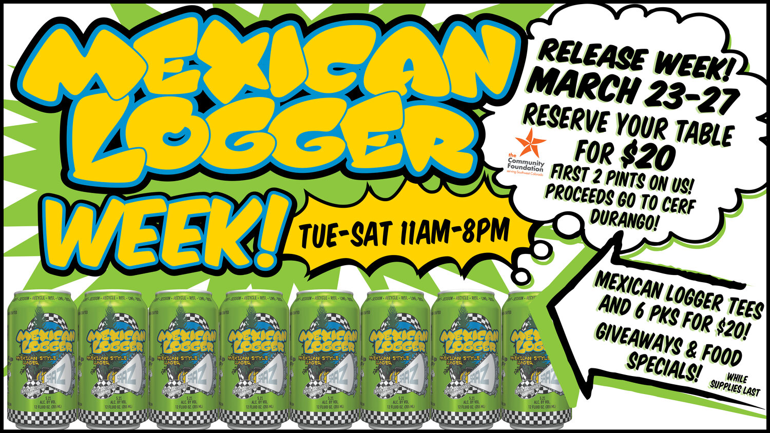 Ska Brewing Releases Mexican Logger Cans For The 2021 Season 10 Ska-MexiWeek-FB-EventHeader.jpg