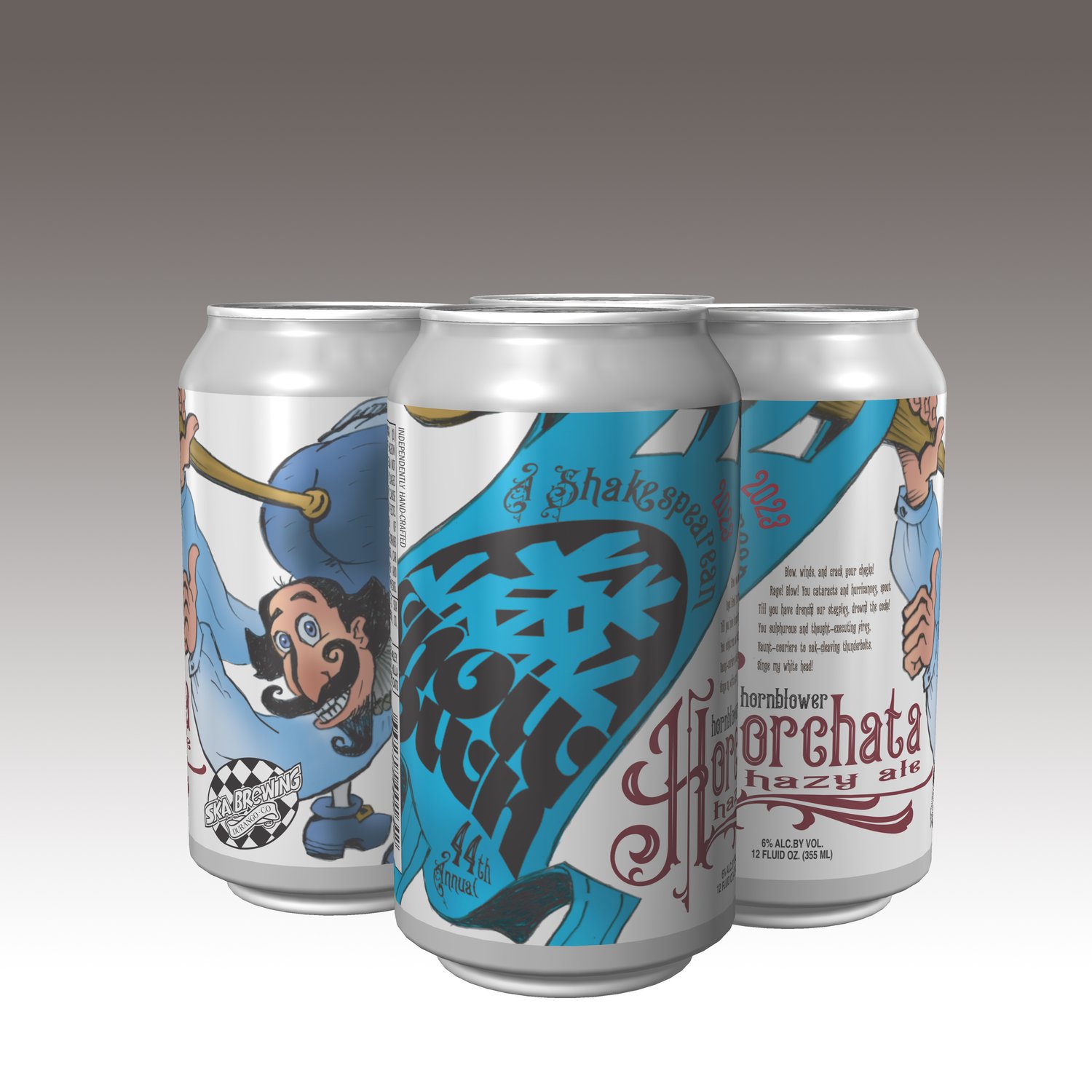Ska Brewing Presents 2023 Snowdown Beer, Hornblower Horchata 8 Ska Snowdown Horchata 2023 4pk