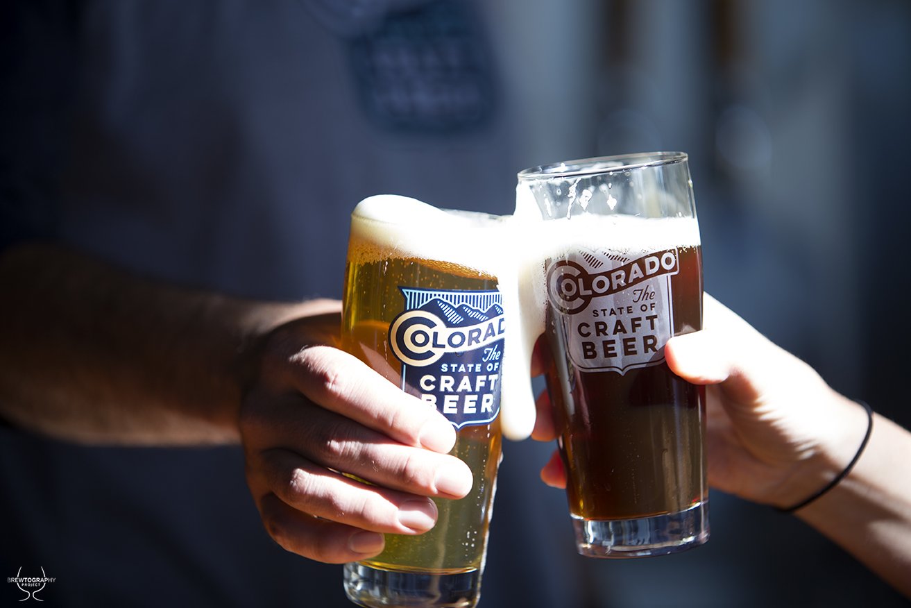 Colorado Brewers Collect 22 Awards at World Beer Cup® 8 State of Craft Beer cheers glasses courtesy of Brewtography Project