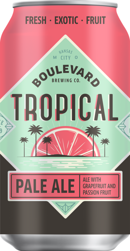 Boulevard - NEW Tropical Pale Ale Hitting 12oz Cans 8 TPA_12Can