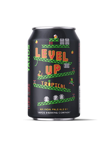 Yards Working On Level Up Tropical IPA Cans 12 Yards LevelUp Transparent