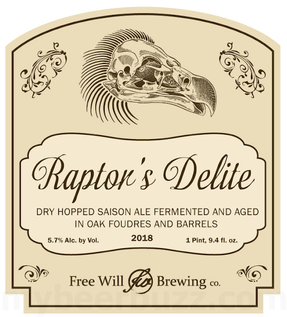 Free Will Brewing - Saison In The Key Of Life, 7 Course Red, Vienna Lager, Raptor's Delight & Ben’s Sesquicentennial 8 a mybeerbuzz 19
