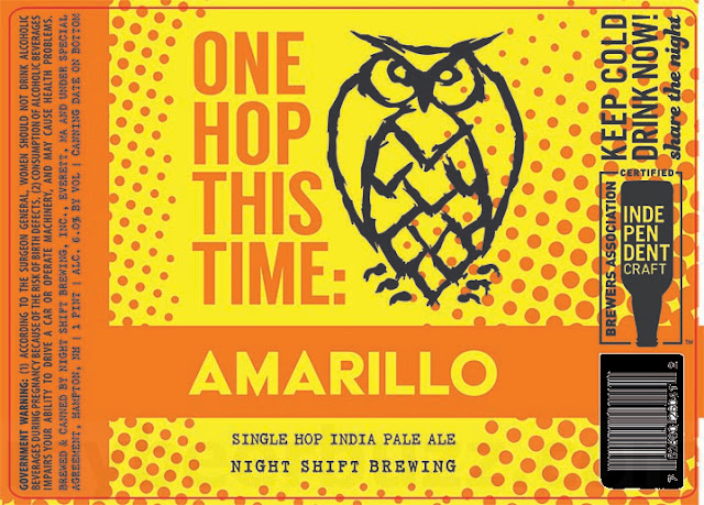 Night Shift - Santilli American IPA, Bennington, One Hop This Time, Pfaffenheck, Morph & The 87 Now Being Brewed @ Smuttynose 15 a mybeerbuzz 26