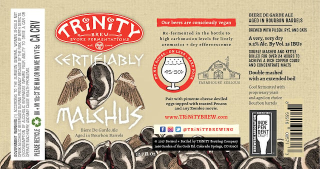 Trinity - Nectar Threads Sour Golden Ale, Devourer Of Ears, MO Barleywine, What It Is, Certifiably Malchus, Some Weird Sin, Soul Horkey Ale, Grains Of Color, Pumpover, Dumpling Love, Stay Here, Hype Forager, Table b(EAR), Doodle Beer & Sour Cherry Threads 20 a mybeerbuzz 33