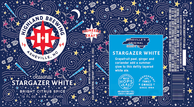 Highland Brewing Rebranding Continues With Stargazer White, Oatmeal Porter, Alternate Cargo, Southern Sixer, Black Mocha Stout, Gaelic Ale, St. Terese’s, Imperium, Daycation, Mandarina IPA, Pilsner, Daycation Gold, Oscar's Oatmeal Porter & AVL IPA 15 a mybeerbuzz 5
