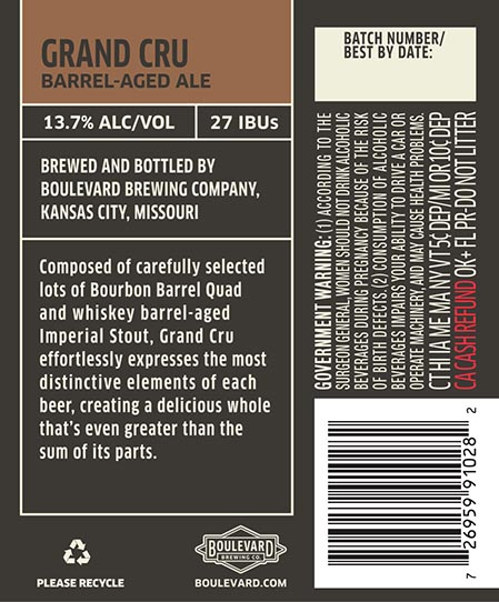 Boulevard Adding Grand Cru Barrel-Aged Ale To Limited Release Series For 2018 8 a mybeerbuzz3 5