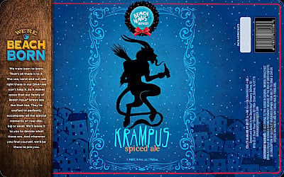 East Coast Beer / Beach Haus Brewery - Krampus Bottles 8 aa1 11