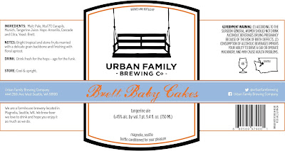 Urban Family Brewing - Hoppy Magnolia,Death To Cereal, Through The Eyes of Babes, Lady Of The Night, Fancy Sauce Brennan, Dale & Brett Babk Cakes 8 aa1 19