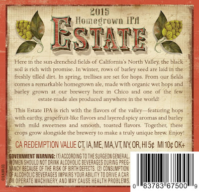 Sierra Nevada - Estate Homegrown IPA 2015 (Certified Organic) 10 aa2 3