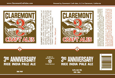 Claremont Craft Ales - Station 101 Red IPA & 3rd Anniversary Rice IPA Cans 8 aa2 8