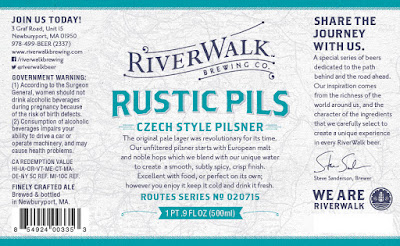 Riverwalk Brewing - Gnomad, Riverwalk IPA, Uncle Bob's & Rustic Pils 14 aa3 2