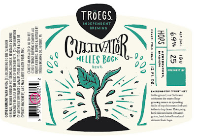Troegs Updates Cultivator Helles Bock 12oz Cans & Bottles 10 aapost 19