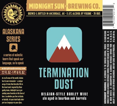 Midnight Sun Brewing - Sloth Belgian Imperial Stout & Termination Dust 10 aapost 27