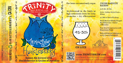 Trinity Brewing - One Ear Naked Saison & Menacing Huckleberry 8 aapost1 14
