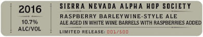 Sierra Nevada - Alpha Hop Society Pentuppel With Chilies, American Wild Red Ale, Barrel-Aged Stock Scotch-Style Ale,Islay Black, Raspberry Barleywine & Dry-Hopped Farmhouse Ale. 12 aapost2 16