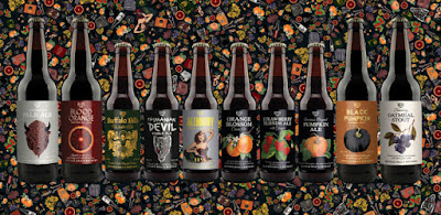 Buffalo Bill’s - Winter Ale, Blood Orange, Orange Blossom Cream Ale, Tasmanian Devil, Blueberry Oatmeal Stout, Strawberry Blonde Ale, Pumpkin Ale, Black Pumpkin & Strawberry Doppel Weizen 8 aapost2 5