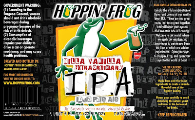 Hoppin' Frog - Killa Vanilla Extraordinary IPA 8 aapost3 13