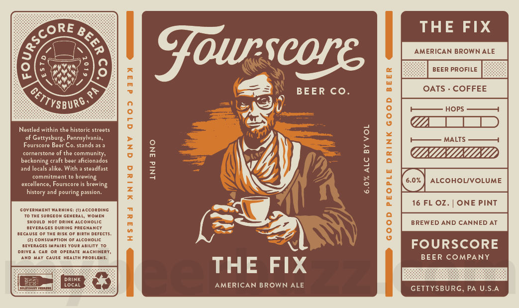 Fourscore Beer Adding Time Keeper, The Fix, Gettys Brau, Sun Glow, 1863 & Top Hat Fourscore Beer Adding Time Keeper, The Fix, Gettys Brau, Sun Glow, 1863 & Top Hat