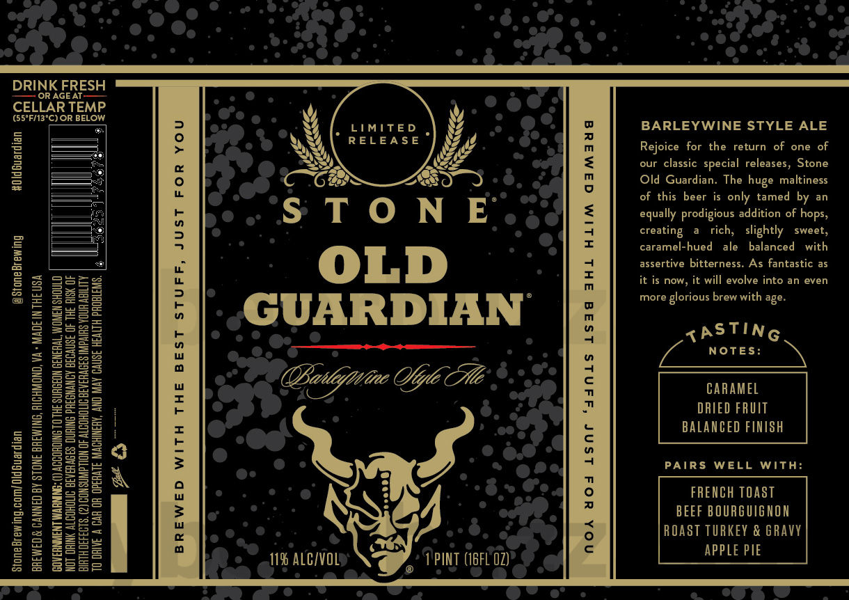 Stone Old Guardian Returning In Cans Stone Old Guardian Returning In Cans