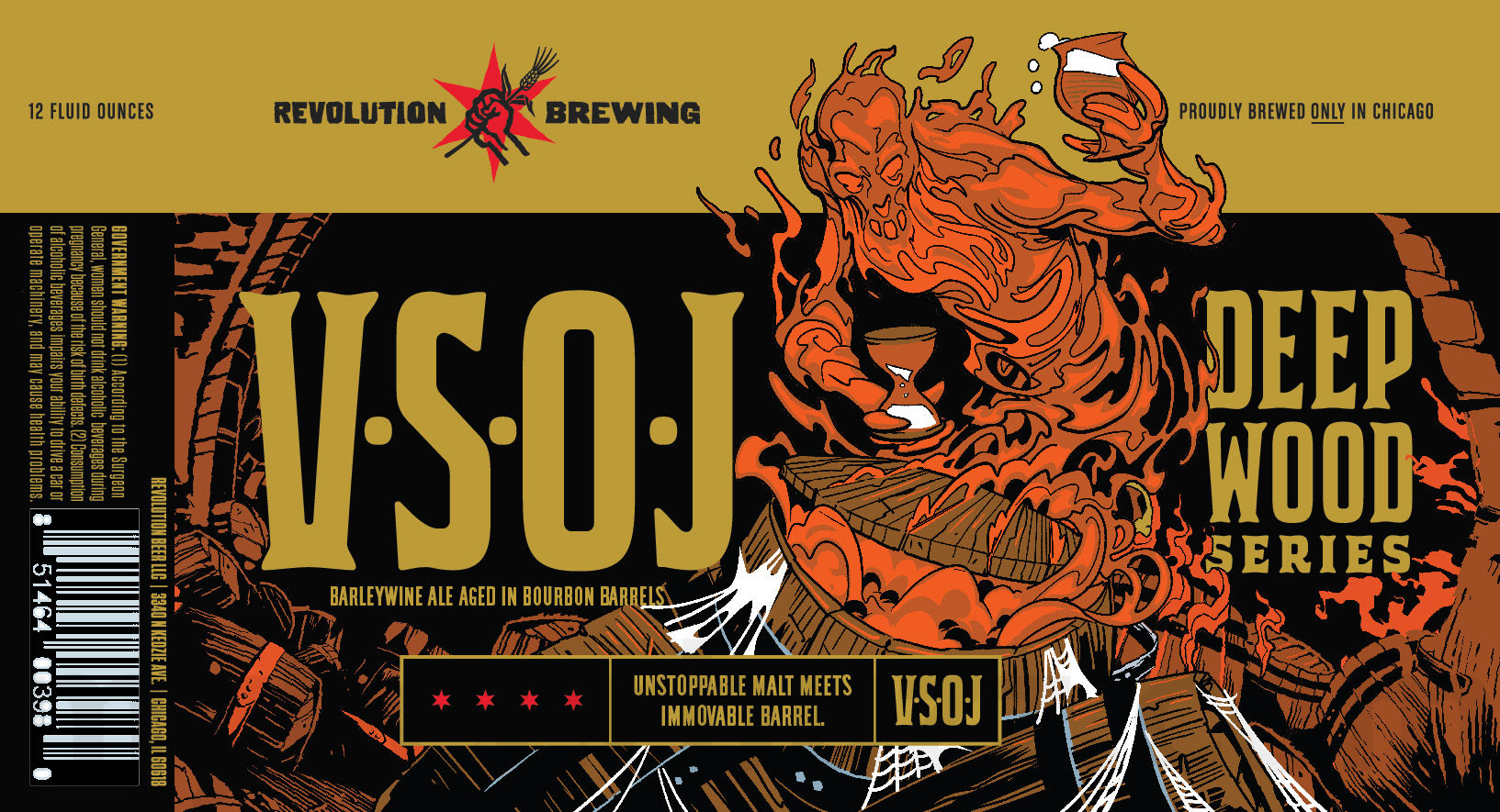 Revolution Brewing V.S.O.J & Cherry V.S.O.J. Coming To Deep Woods Series (Twenty Ten Variant Collection) Revolution Brewing V.S.O.J & Cherry V.S.O.J. Coming To Deep Woods Series (Twenty Ten Variant Collection)
