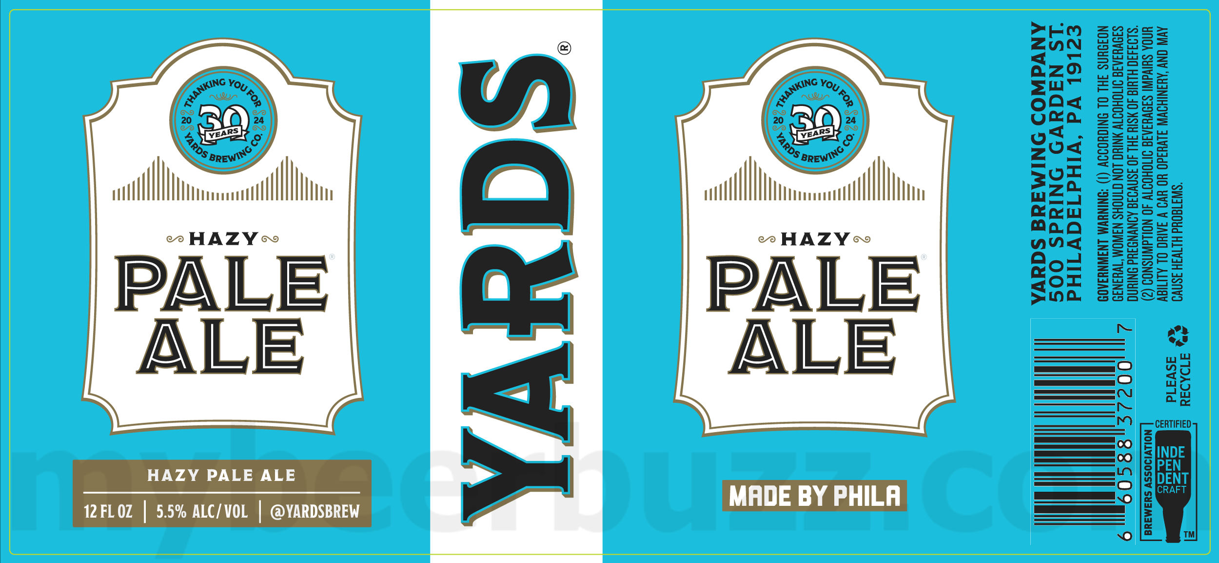 Yards Celebrating 30-Years With Grapefruit Pale Ale, Hazy Pale Ale & Double Pale Ale 14 apost 239