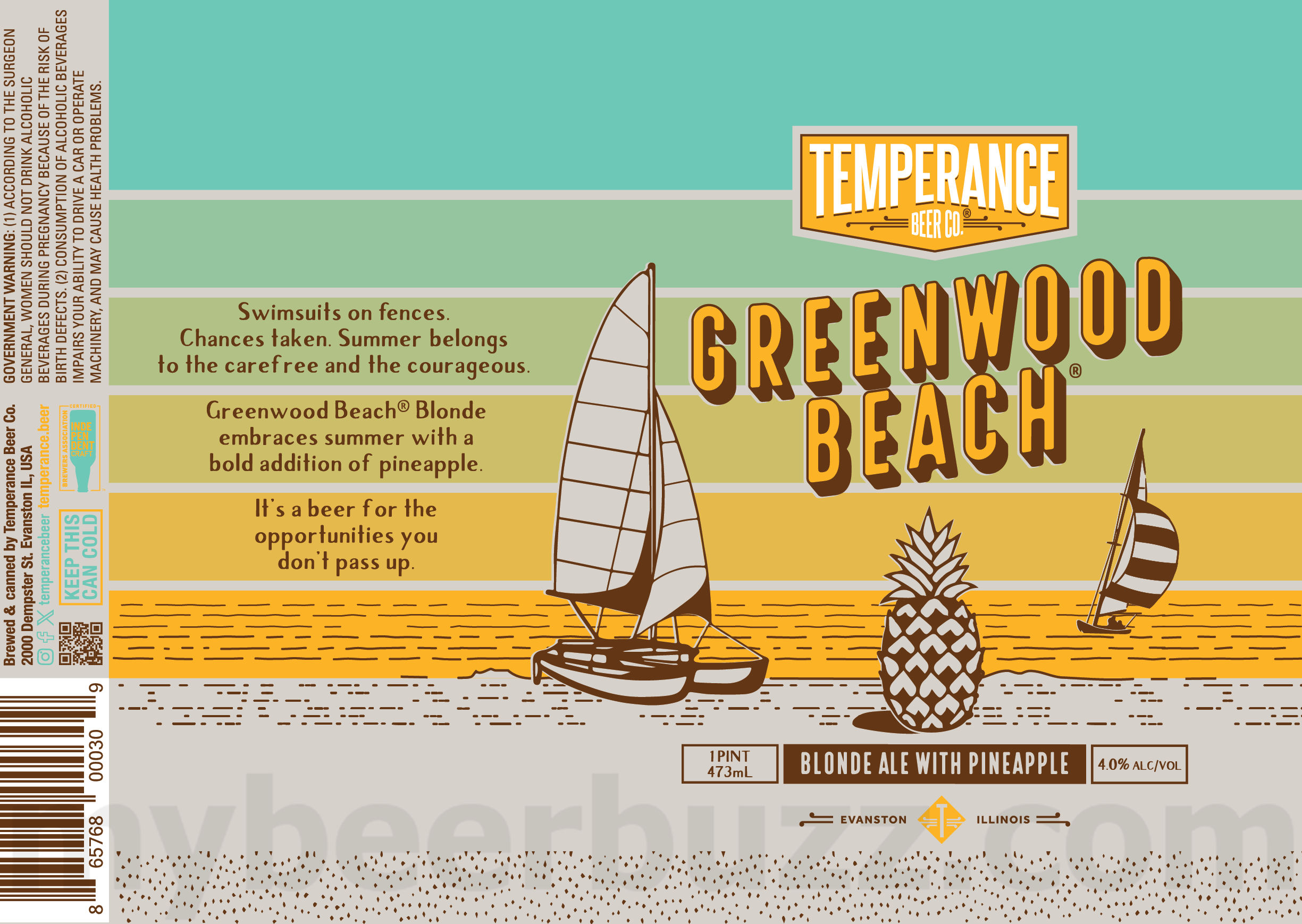 Temperance Beer Adding Greenwood Beach & All The World Is Here Temperance Beer Adding Greenwood Beach & All The World Is Here