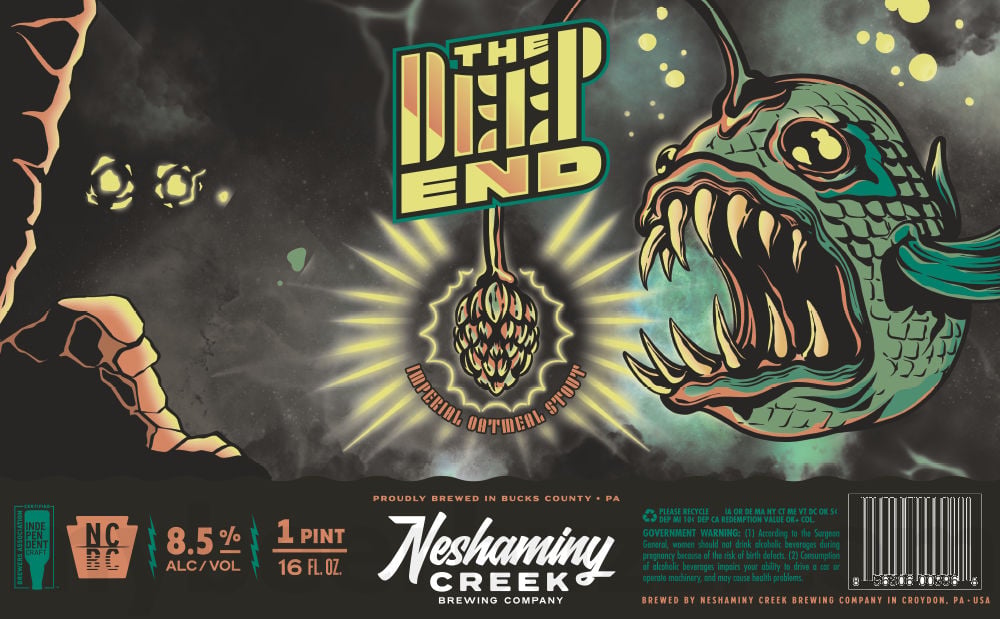Neshaminy Creek Adding Cosmic Bull Shark, Mecha Dry, Gingerbread Rough Puff, Eye On The Tide, Sweet Hell, Pick Window NZ, And To Your Good Lady, Damn Ye!, The Shape Of Hops To Come, County Line IPA, J*A*W*N*, Post Up Pils, The Shape Of Haze To Come, Shame On Us, Doomscroller, Clear Conditions, Pina Colada Shape Of Things To Come, Needle Drop, Grizzly Grisette, Wreck Yourself, The Dip, Jump Scare IPA, Little Miss Cranberry, The Overlook IPA, The Deep End, Yuzu's Petals, Hyperdrift, Pineapple Shape Of Haze To Come, Smoked 611, White Knuckle IPA, Peaches 'n; Cream Shape Of Things To Come, Call Of The Tropics, Little Miss Prickly Pear, Bespin's Best, Dank Hill, Spring Mill Pils, Rad Lad, Part Of A Plan, Super Smash IPA, Sad Lad, It's A Dillemma, Juicy Jawn, The Shallow End, Winds Of Change & Uptown Skunk 50 apost 384