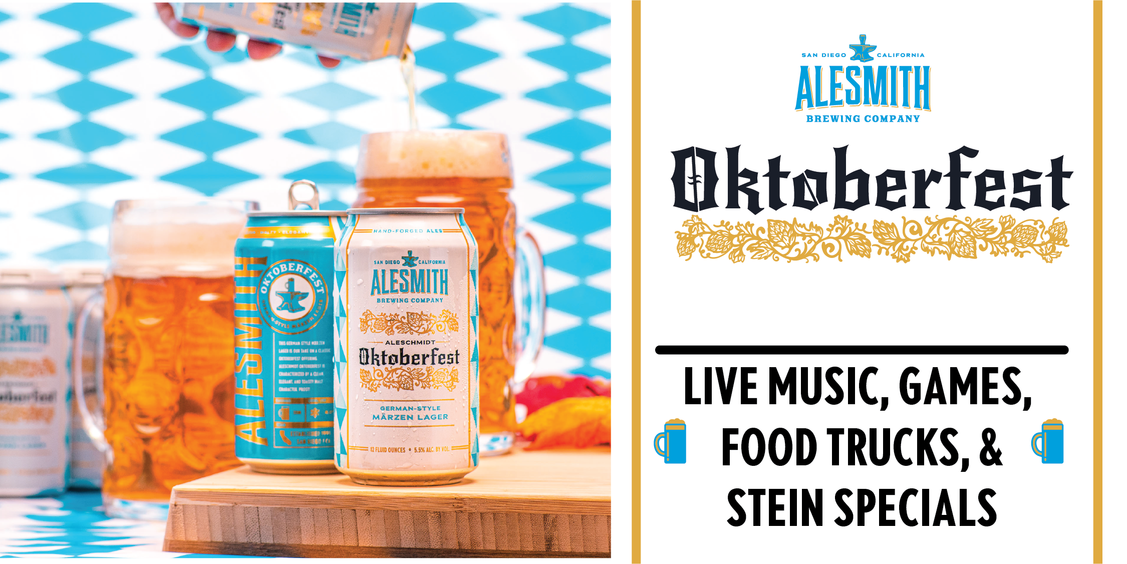 AleSmith Brewing Announces Annual Oktoberfest Celebration with Extra Weekend of Festivities 8 apost 427