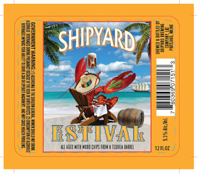 Shipyard - Estival Handcrafted Ale 8 apost 520