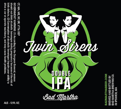 Bad Martha - Vineyard Summer Ale, 508 IPA, Twin Sirens DIPA, Vineyard Ale, Shark Bite, Tattoed Lady & Wicked Coffee Porter 12 apost 525