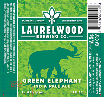 Laurelwood Brewing - Piston & Golden Ale 12oz Cans, Green Elephant IPA Bottles 8 apost 537