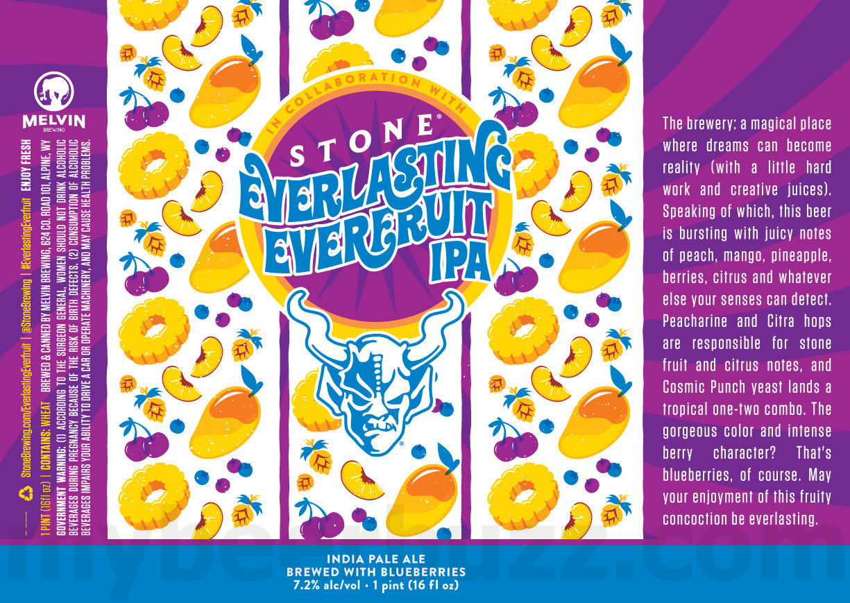Melvin & Stone Collaborate On Everlasting Everfruit IPA / Modern Times Mocha Madhouse Melvin & Stone Collaborate On Everlasting Everfruit IPA / Modern Times Mocha Madhouse