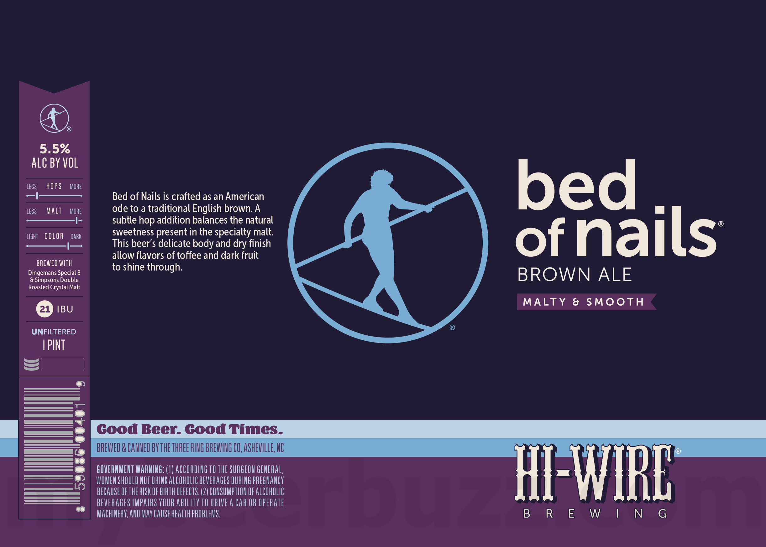 Hi-Wire Adding Choice! New Zealand IPA, Bed Of Nails 10 apost1 135
