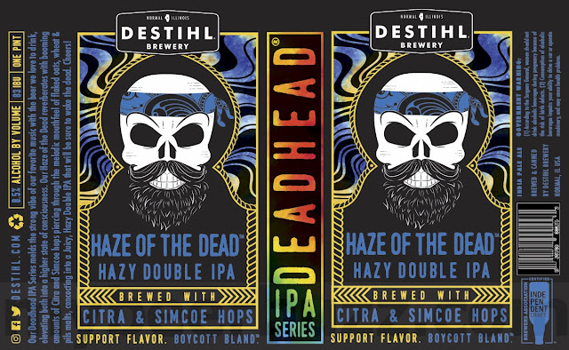 DESTIHL Deadhead Series Touch Of Haze, Apricot, Haze Of The Dead, Extended Jam & 4 Hands Collaboration Swan Fight 9 apost1 235