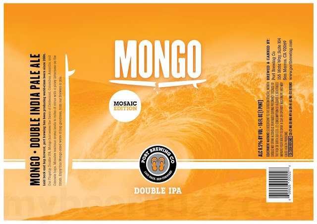 Port Brewing Updating Mongo Double IPA 16oz Cans & Mosaic Edition 8 apost1 256