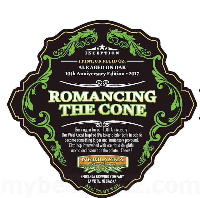Nebraska Brewing - Inception Series Barrel-Aged Romancing the Cone Coming 2/15 8 apost1 277