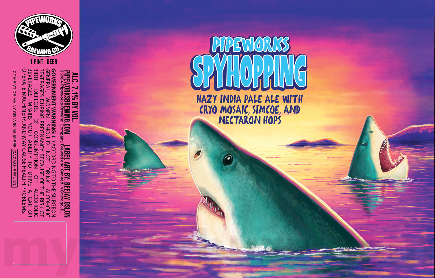 Pipeworks Adding Sea Cumbo Gose & Spyhopping Pipeworks Adding Sea Cumbo Gose & Spyhopping