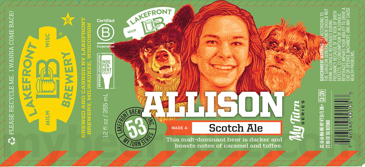 Lakefront Adding My Turn Series Allison Made A Scotch Ale, Extended Play & Bridge Burner Lakefront Adding My Turn Series Allison Made A Scotch Ale, Extended Play & Bridge Burner