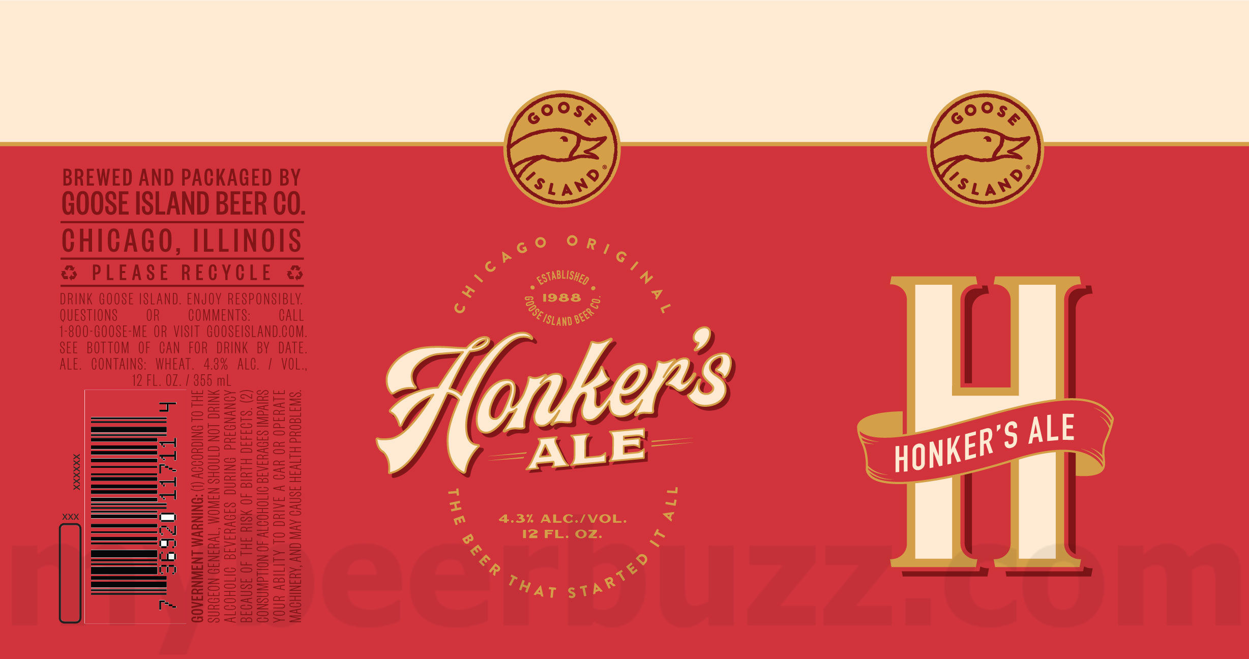 Goose Island Honkers Ale Returns / Little Cloudy Beer Hug Goose Island Honkers Ale Returns / Little Cloudy Beer Hug