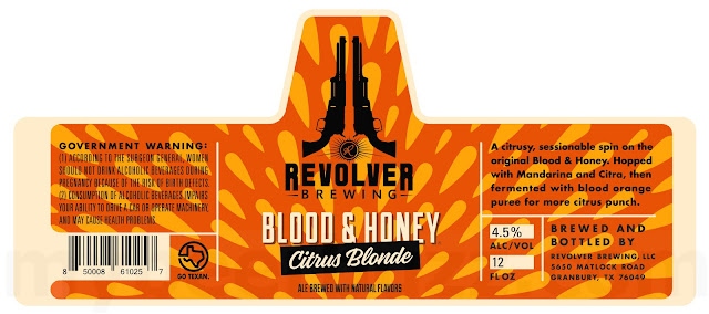 Revolver Brewing Adding Harvey Relief Golden Ale, Blood & Honey, Full-Tang IPA, Long Range Pils, Blood, Hop Device IPA & Honey And Ironhead IPA 8 apost1 Copy 1