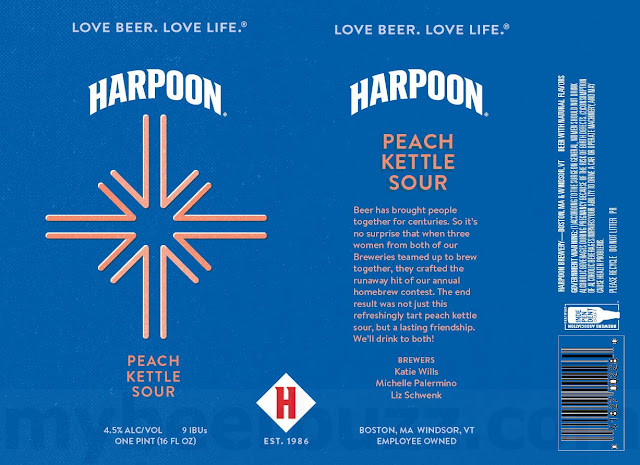 Harpoon Adding American IPA & Peach Kettle Sour 16oz Cans Harpoon Adding American IPA & Peach Kettle Sour 16oz Cans