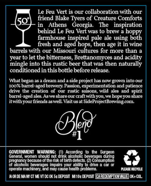 Side Project & Creature Comforts Collaborate On Le Feu Vert Side Project & Creature Comforts Collaborate On Le Feu Vert
