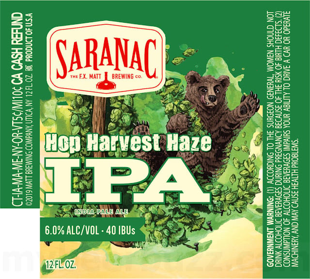 Saranac Permafrost DIPA Coming To Inner Circle Series / Clouded Dream / Kolsch / Throw Back Black Forrest / Oatmeal Stout / Big Moose / Hopskeller / Legacy IPA / 100 IPA / Summer Haze IPA / / Golden Irish Lager / Shilling Ale / S’More Porter / Irish Red / Polar Haze / Legacy IPA 2.0 / Hop Harvest Haze IPA 16 apost10 83