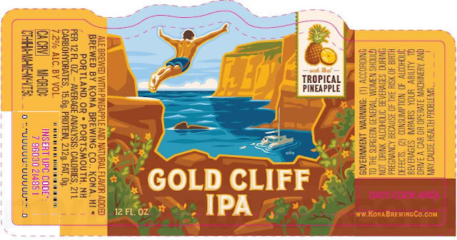 Kona Brewing - Gold Cliff IPA / Castaway IPA 12 apost10 90