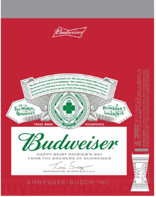 Budweiser & Bud Light Preparing St. Patrick’s Day 2019 Packaging / Glaad Rainbow Packaging / 250th Anniversary USA 11 apost11 154