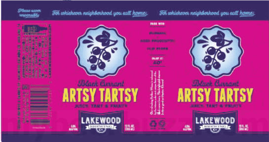 Lakewood Brewing Working On Earthly Highs Tart & Hazy IPA & Artsy Tartsy Cans 10 apost11 162
