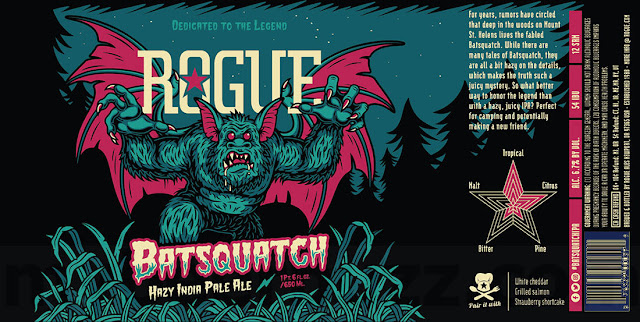 Rogue Adding Batsquatch Hazy IPA & Outta Line 8 apost11 172