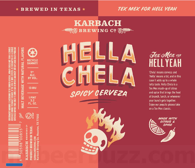 Karbach Hella Chela 19.2oz Cans Karbach Hella Chela 19.2oz Cans